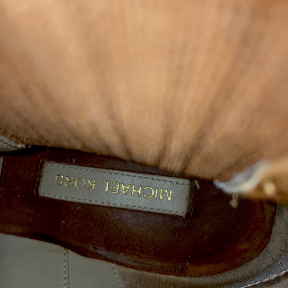 Michael Kors Brown Suede Heeled Ankle Boots - Picture 7 of 7